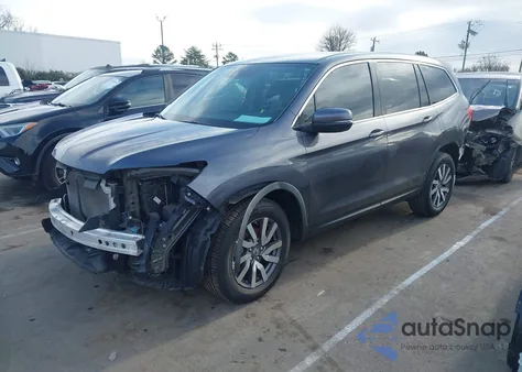 2019 Honda Pilot Ex z USA, uszkodzony, nr VIN 5FNYF6H37KB070067